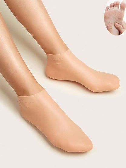 Silicone Socks for CRACKED Heels Relief.