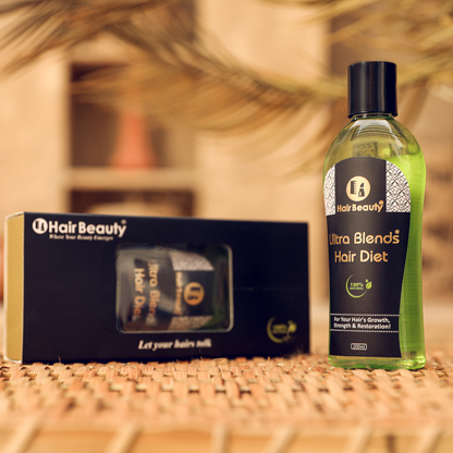 ULTRA BLENDS HAIR DIET OIL: Get Rid of DAMAGE